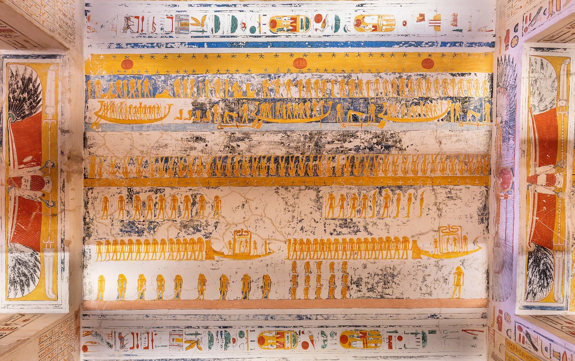 De Hatsjepsoet-tempel in Deir el-Bahari